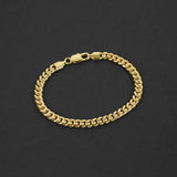 Cuban Chain Bracelet - Gold 6mm