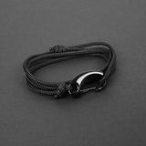 Rope Bracelet - Black Clasp Plus