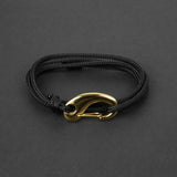 Rope Bracelet - Gold Clasp Plus