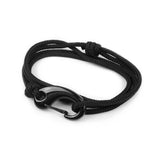 Rope Bracelet - Black Clasp Plus