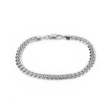 Cuban Chain Bracelet - Silver 6mm