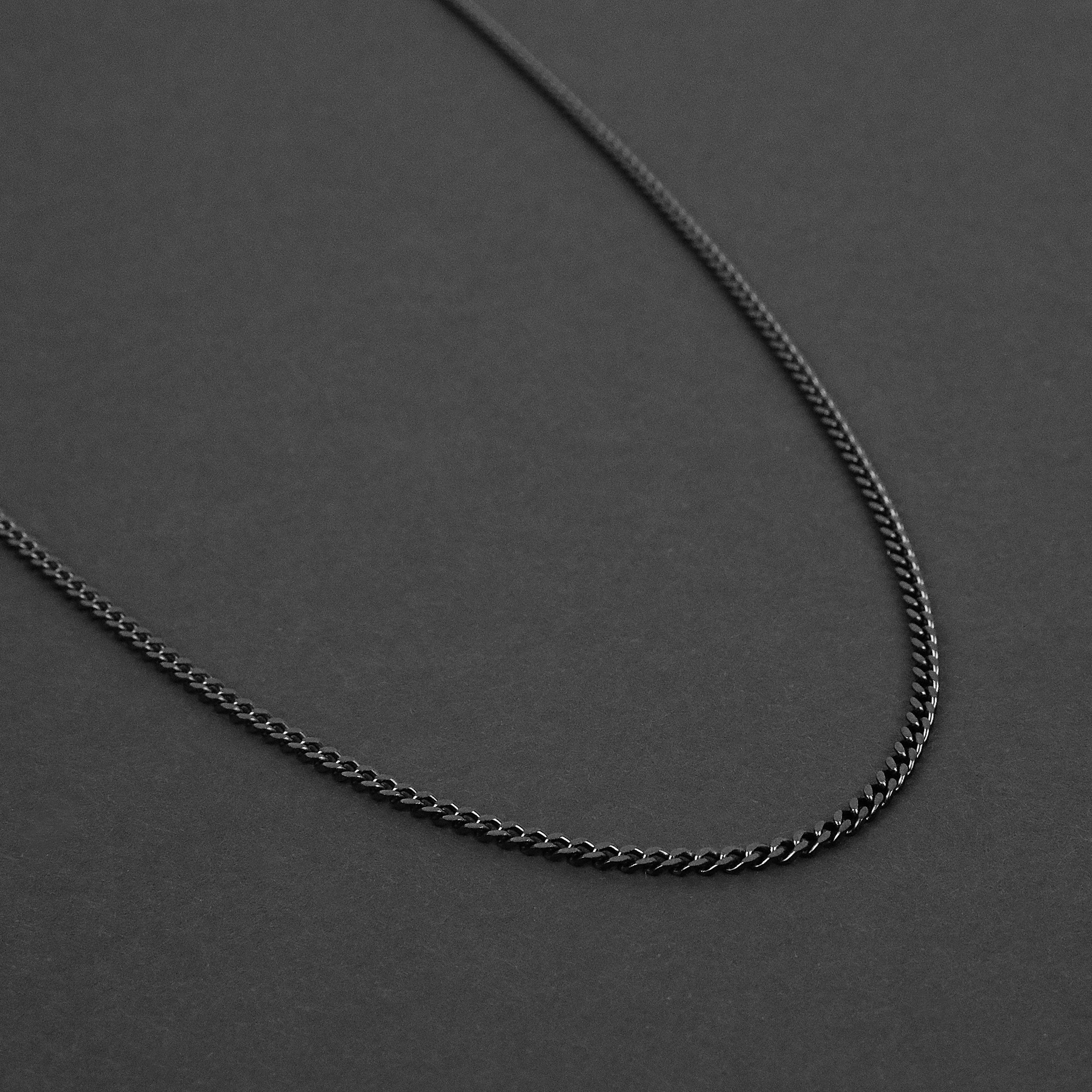 Personalized Cuban Chain - Black 3mm