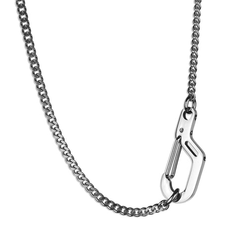 Latch Pendant Necklace - Silver