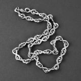 Infinity Chain Necklace - Silver 10mm