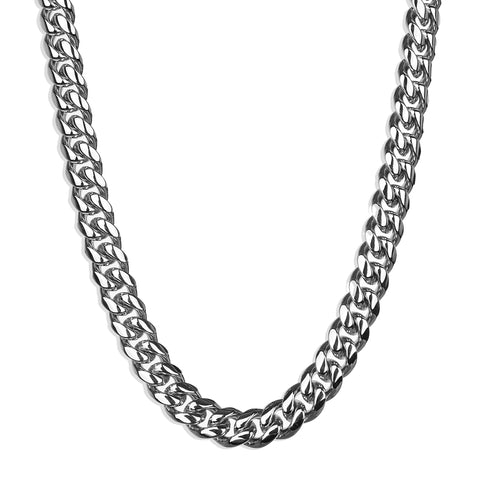 Cuban Chain Necklace - Silver 6mm