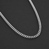 Cuban Chain Necklace - Silver 6mm