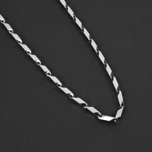 Heirloom Chain Necklace - Silver 5mm
