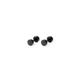 Stud Earring - Black 5mm