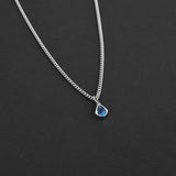 House Stone - Blue x Silver