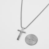 Prime Cross Necklace - Silver