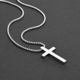 Prime Cross Necklace - Silver