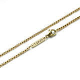 Personalized Box Chain - Gold 2mm