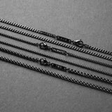 Personalized Box Chain - Black 2mm