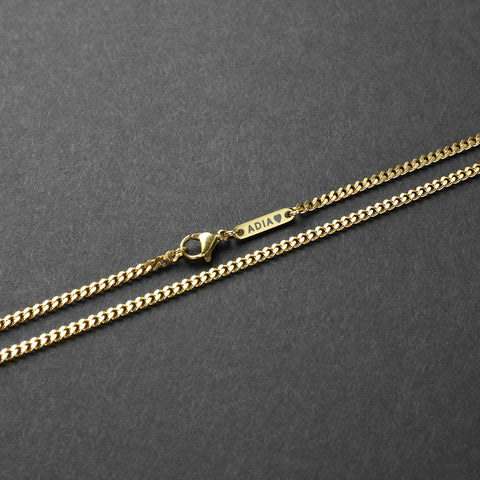 Personalized Cuban Chain - Gold 3mm