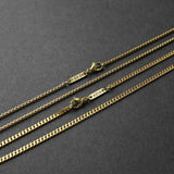 Personalized Box Chain - Gold 2mm