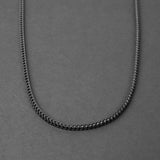 Franco Chain Necklace - Black 2.5mm