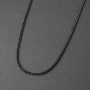 Franco Chain Necklace - Black 2.5mm