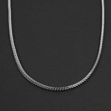 Franco Chain Necklace - Silver 2.5mm