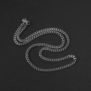 Cuban Chain Necklace - Silver 5mm