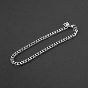 Cuban Chain Bracelet - Silver 5mm