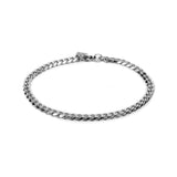 Cuban Chain Bracelet - Silver 5mm