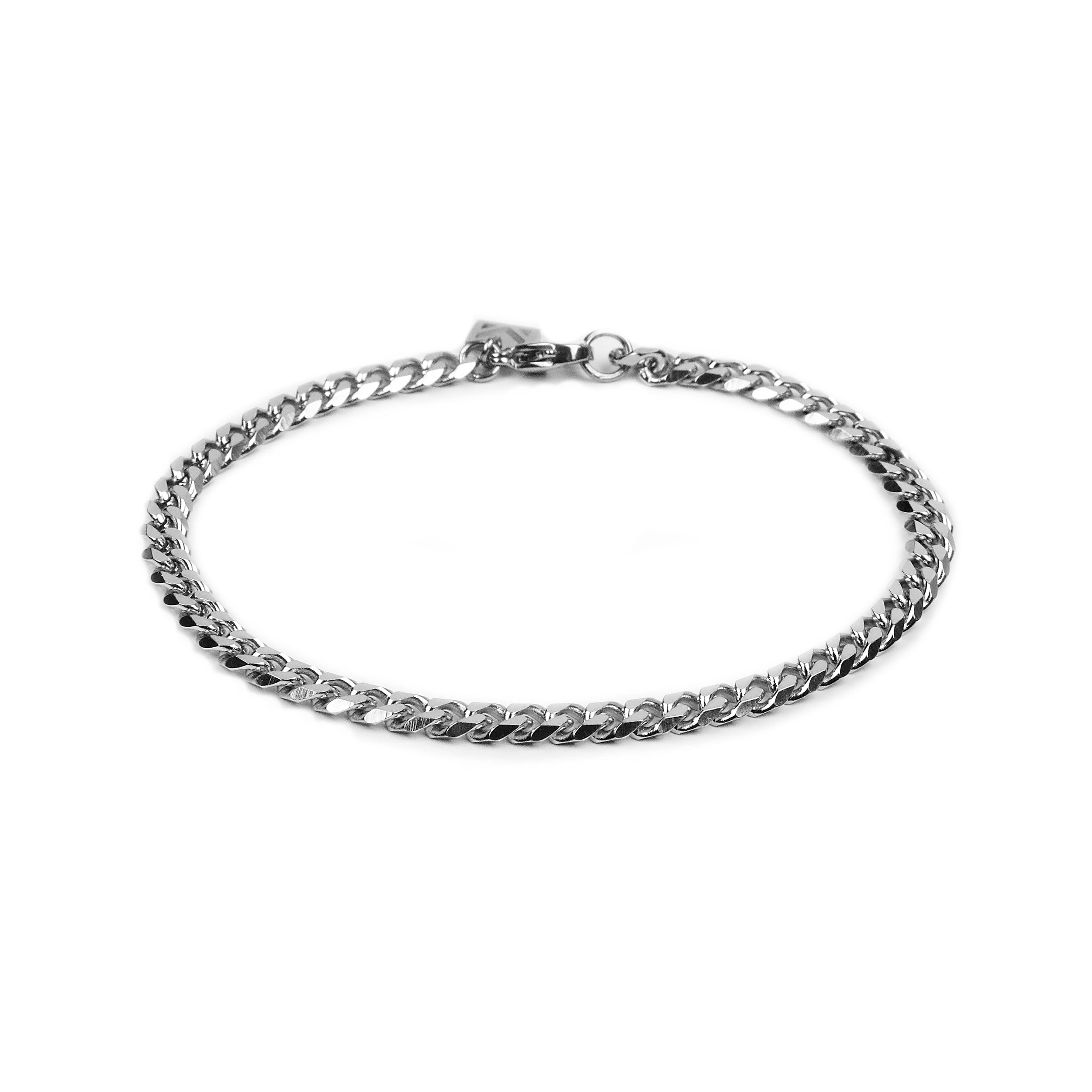 Cuban Chain Bracelet - Silver 5mm