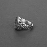 Caesar Signet Ring - Silver