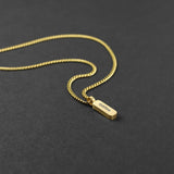 Minimal Bar Necklace - Gold