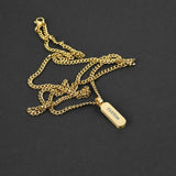 Minimal Bar Necklace - Gold