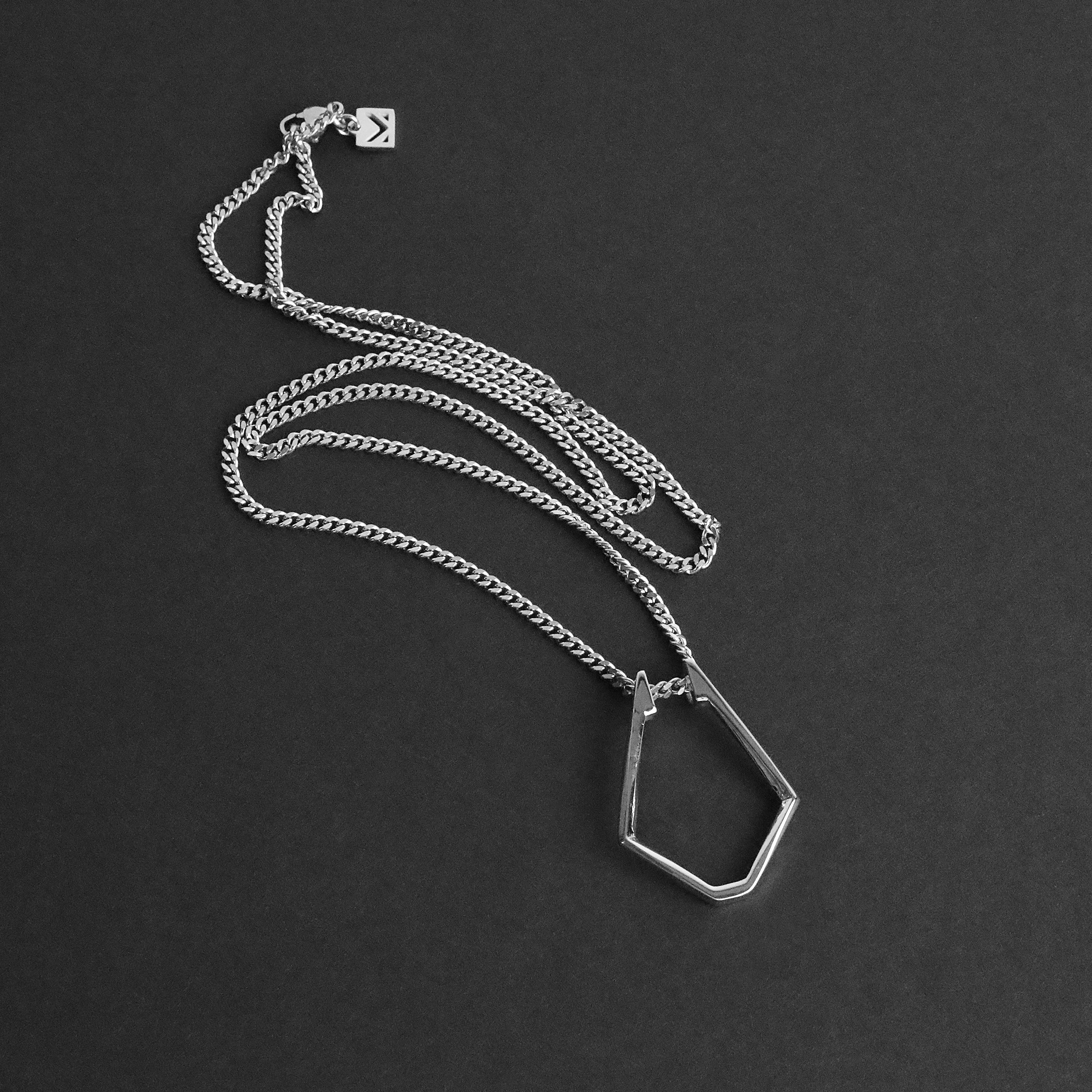 Ring Holder Necklace - Silver