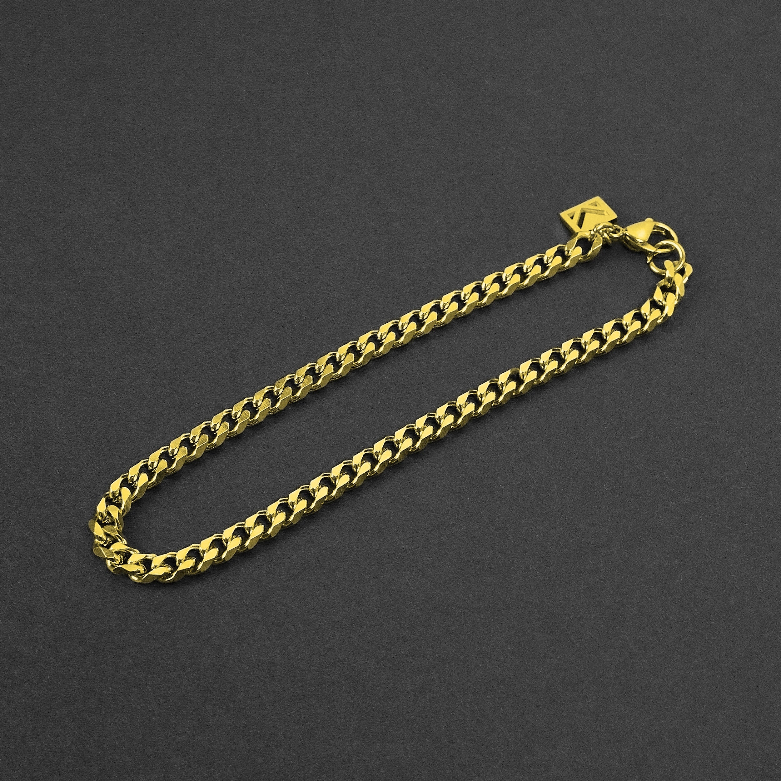 Cuban Chain Bracelet - Gold 5mm