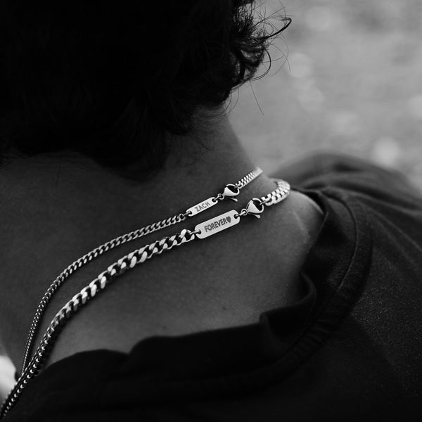 Personalized Cuban Chain - Silver 5mm
