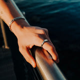 Minimal Signet Ring - Silver