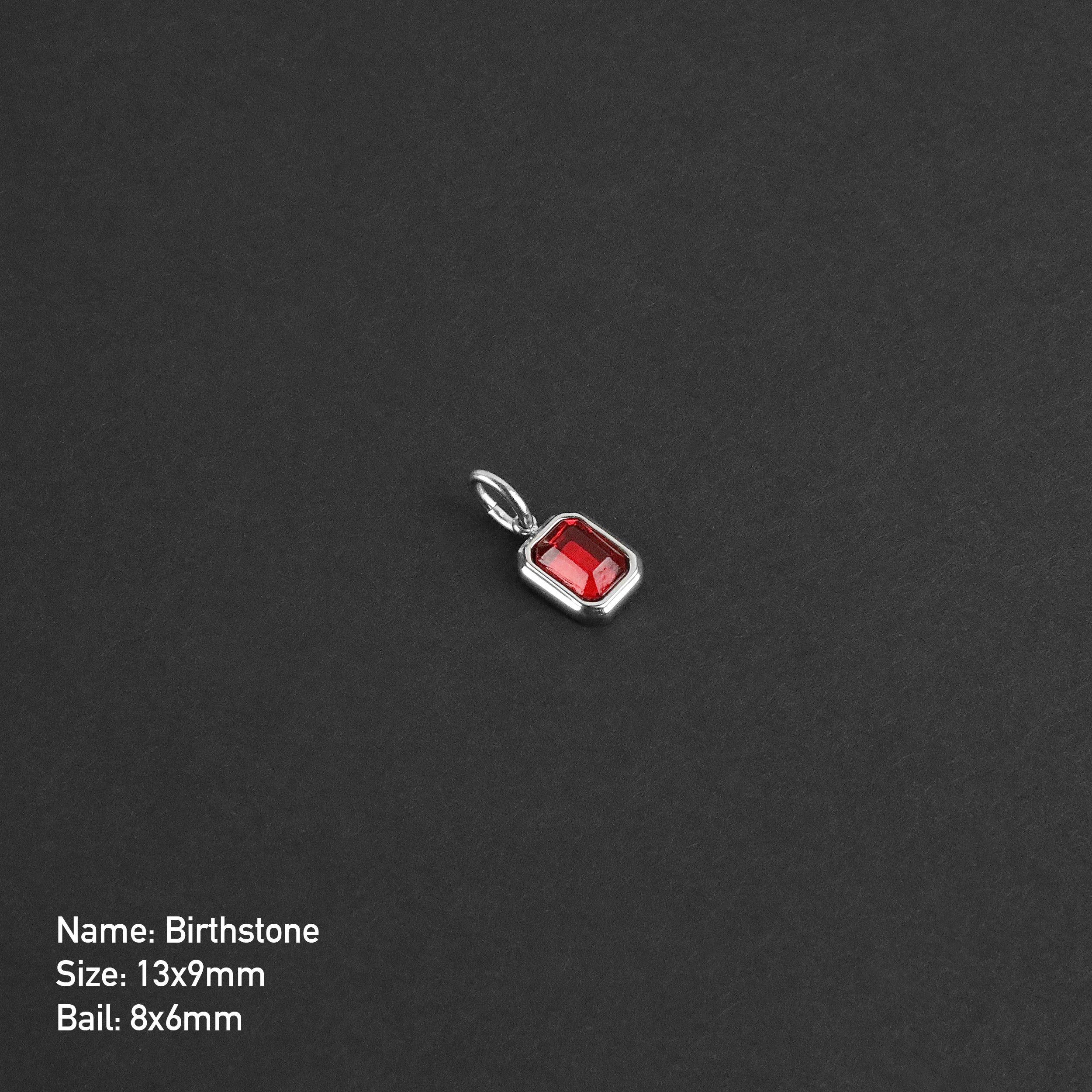 Birthstone Keeper Amulet - Silver