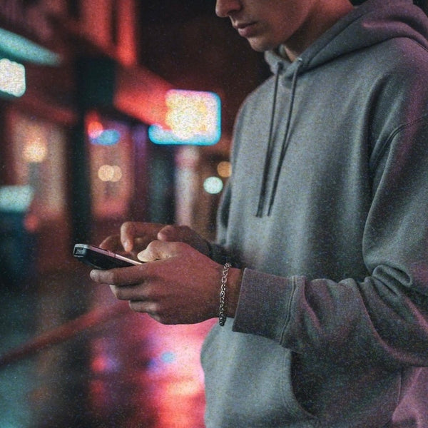 Static Cable Bracelet - Silver 5mm