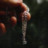 Figaro Chain Necklace - Silver 4.5mm