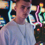 Lover Boy Necklace - Silver