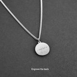 Tree Of Life Coin Amulet - Silver