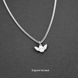Guardian Angel Amulet - Silver