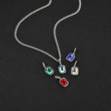 Birthstone Keeper Amulet - Silver