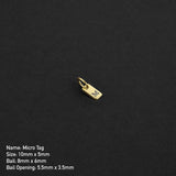 Micro Tag - Gold