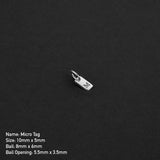 Micro Tag - Silver
