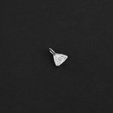 Nazar Triangle Amulet - Silver