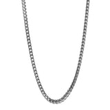 Franco Chain Necklace - Silver 2.5mm