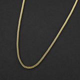 Franco Chain Necklace - Gold 2.5mm