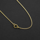 Mini Keeper Cuban Chain - Gold 3mm