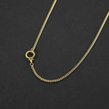 Mini Keeper Cuban Chain - Gold 3mm