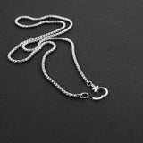 Mini Keeper Box Chain - Silver 3mm