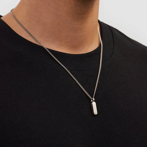 Minimal Bar Necklace - Gold