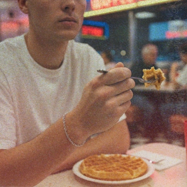 Static Cable Bracelet - Silver 3mm